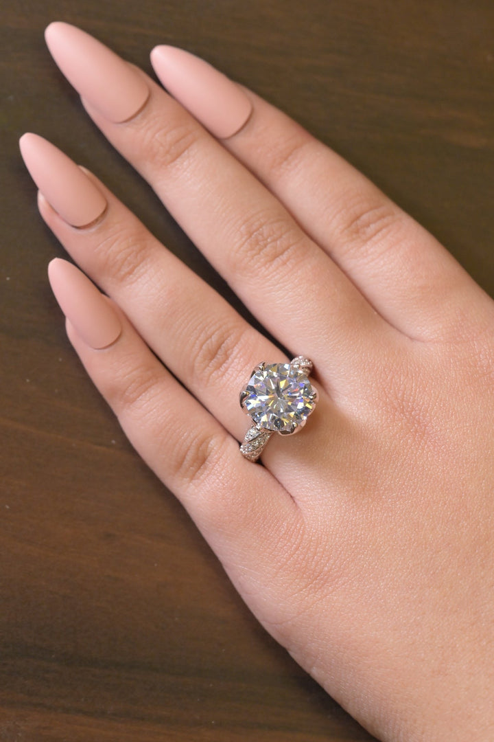 Engagement Diamond Solitaire Ring