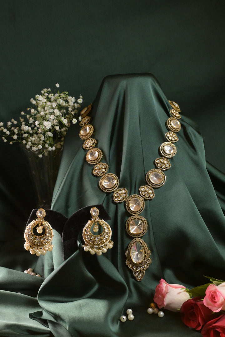 Shringarika Signature Style Uncut Polki Long Necklace