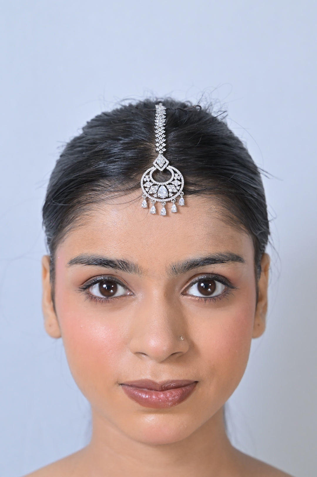 Sitara Cocktail Sleek Diamond Maangtika