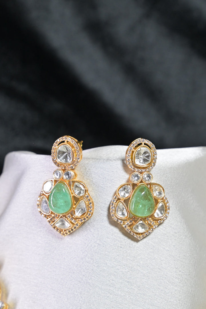 Eka Charm Royal Polki Long Necklace