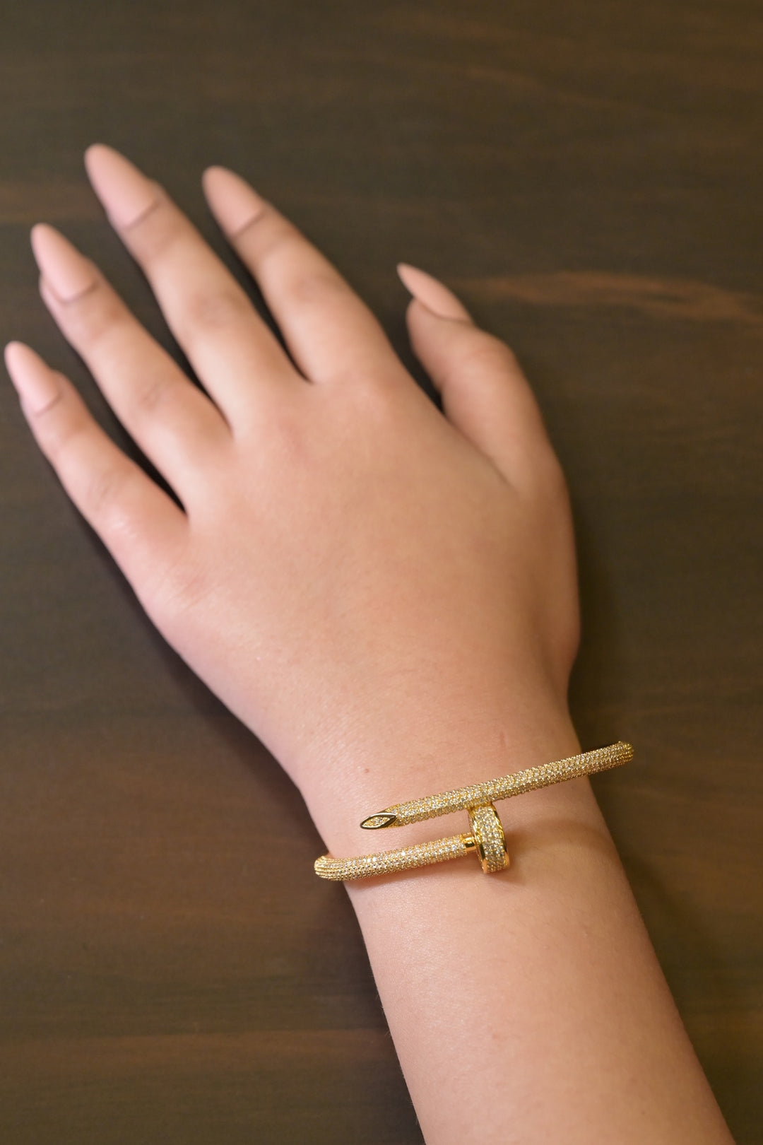 Sly Rosegold Gemstone Cocktail Bracelet