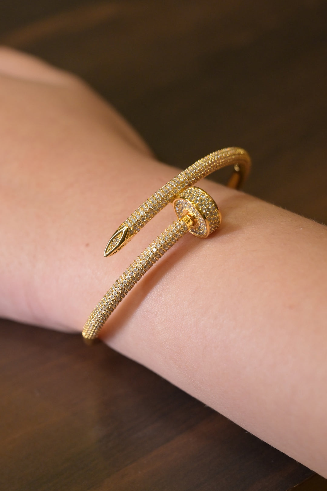 Sly Rosegold Gemstone Cocktail Bracelet