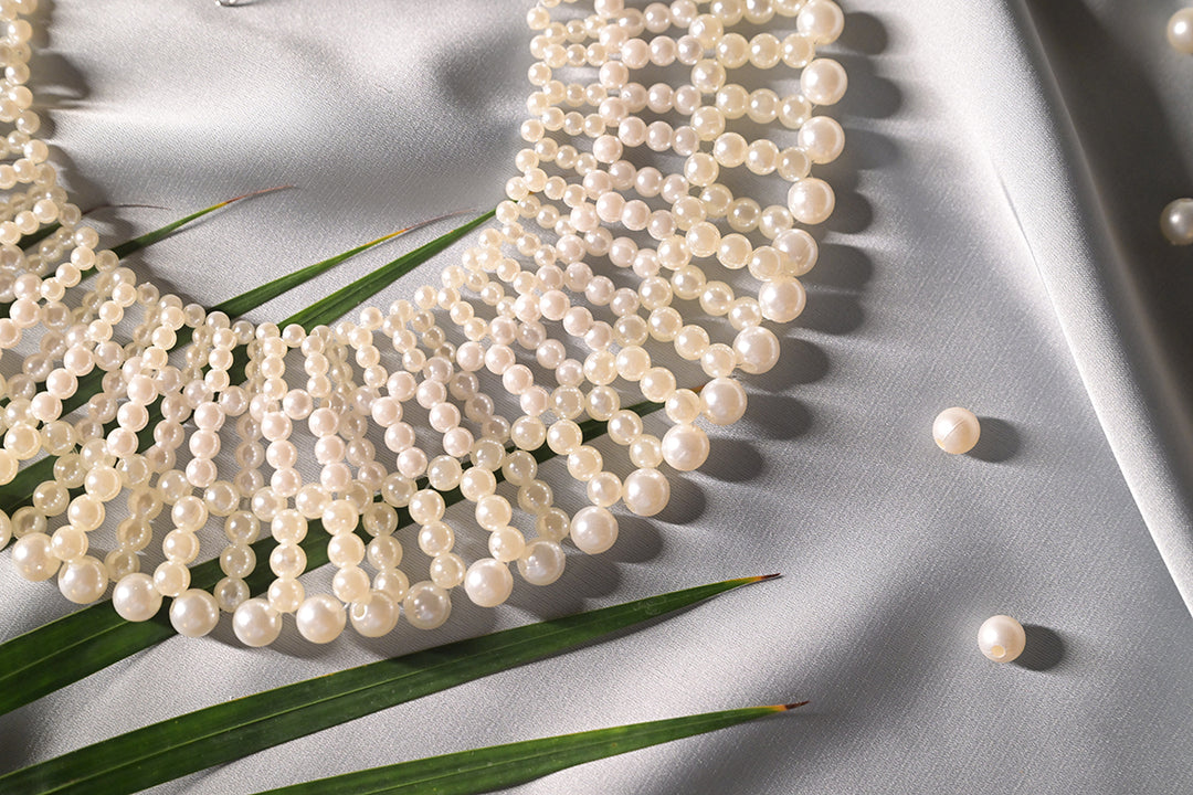 Ela Chic Collar Premium Pearl Necklace