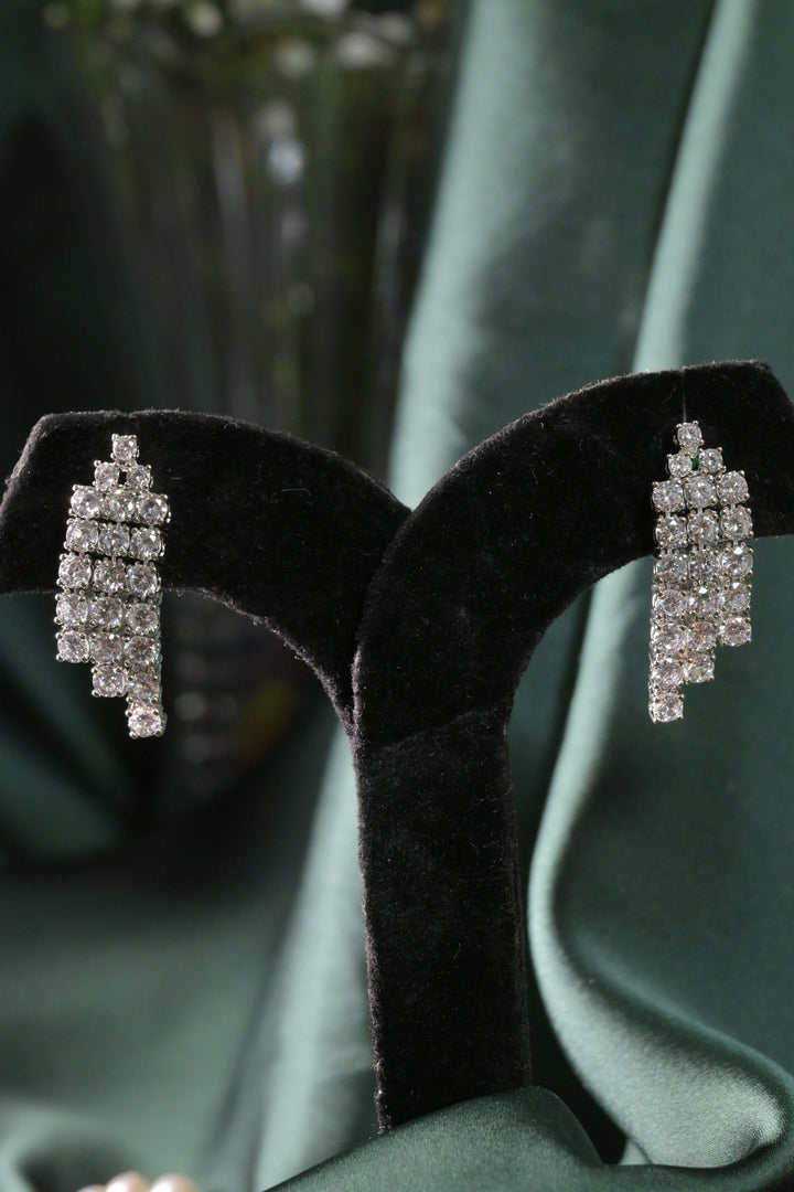 Kavishka Premium Layered Diamond Cocktail Necklace