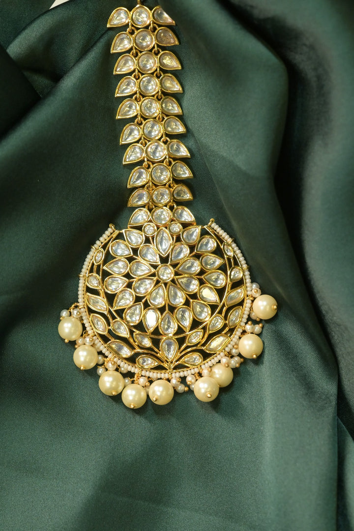 Mithila Royal Bridal Iconic Polki Maangtikka