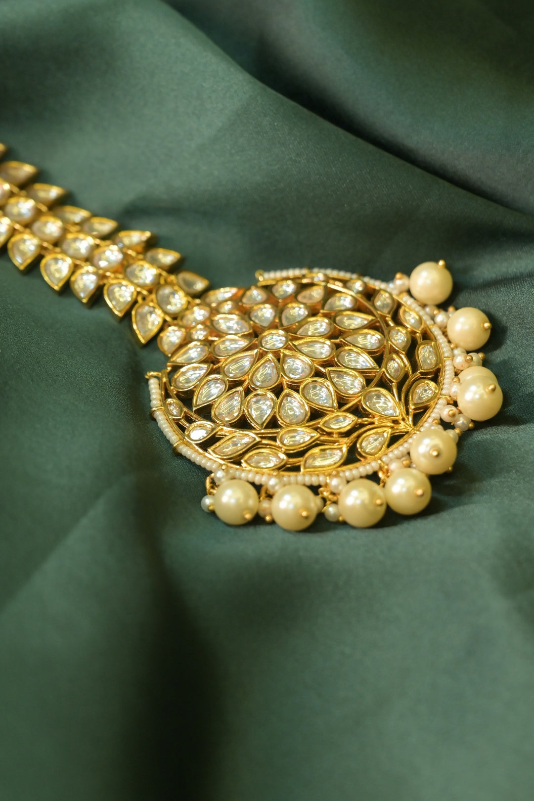 Mithila Royal Bridal Iconic Polki Maangtikka