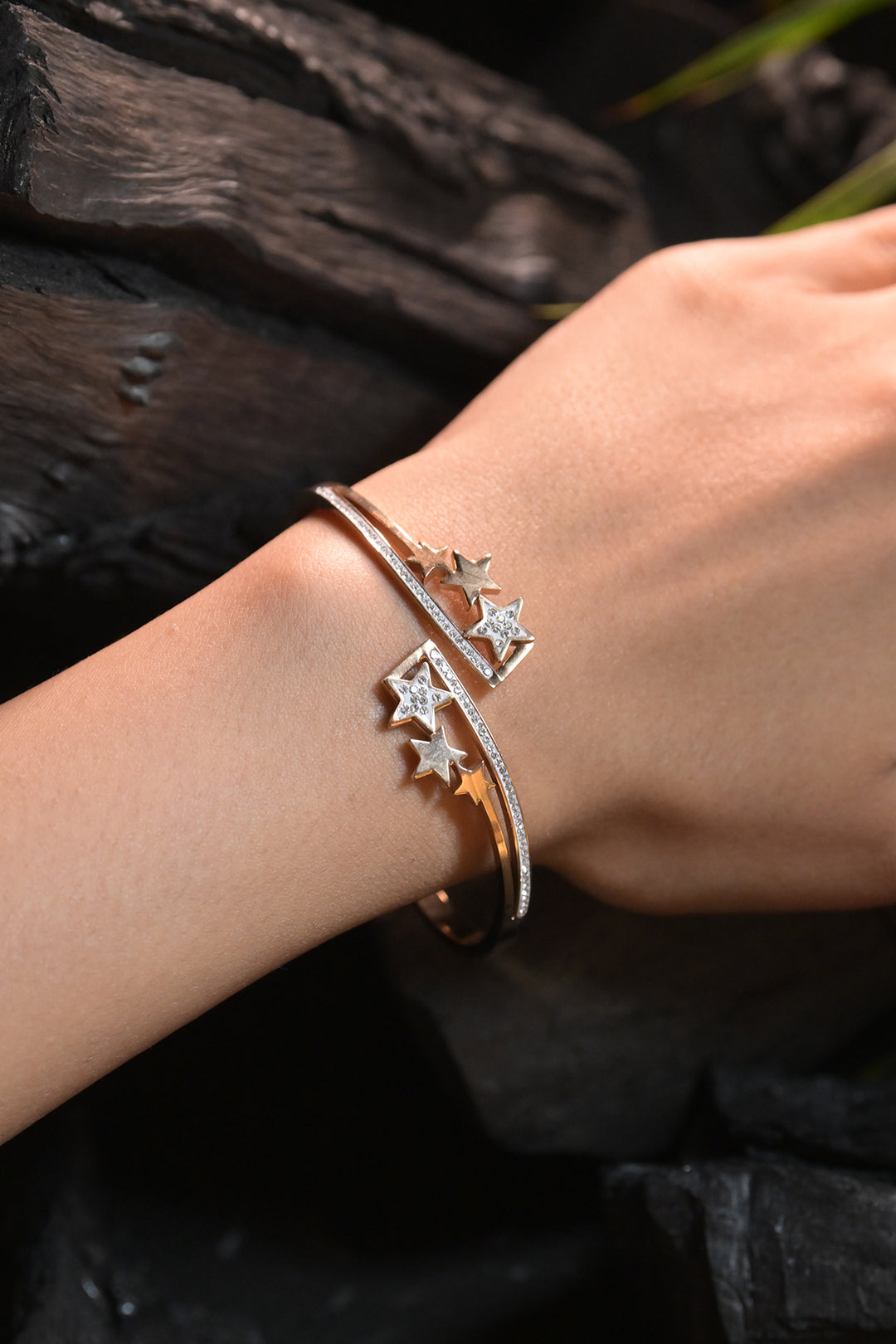 Maharani Gayatri Diamond Cuff Bracelet