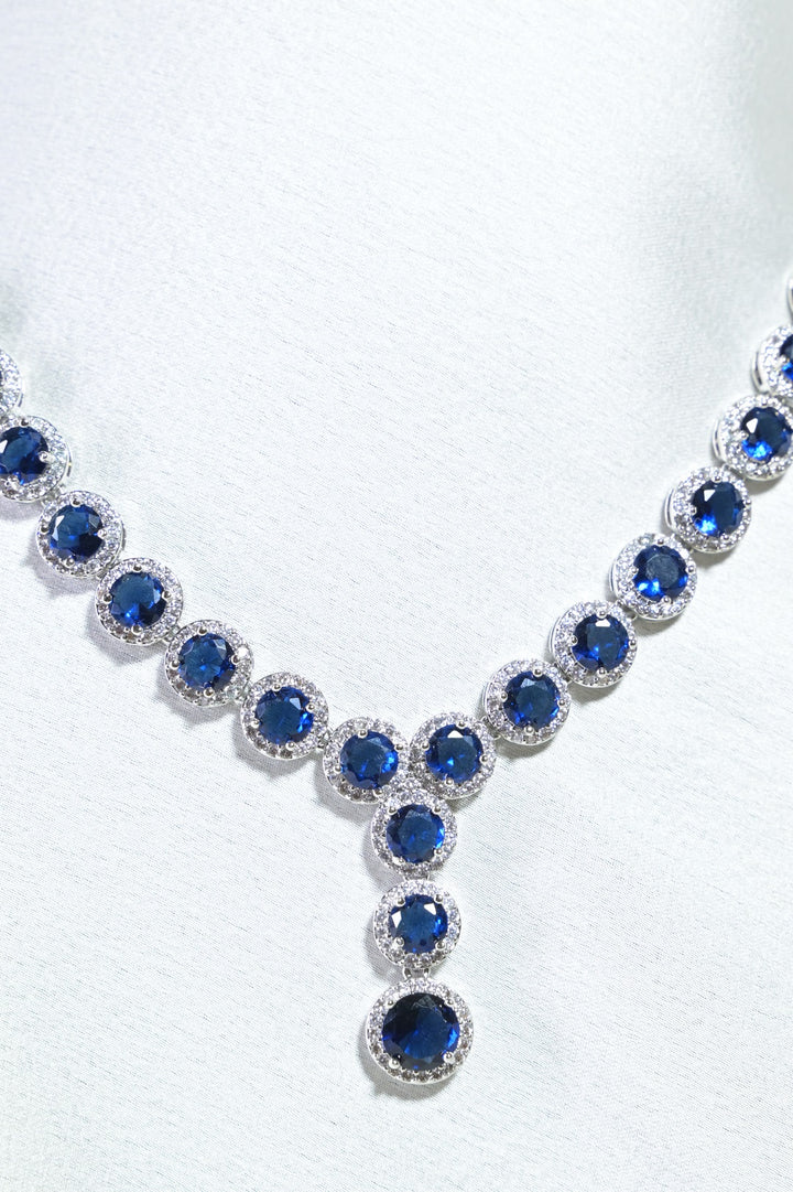 Pushp Gemstone Diamond Cocktail Necklace