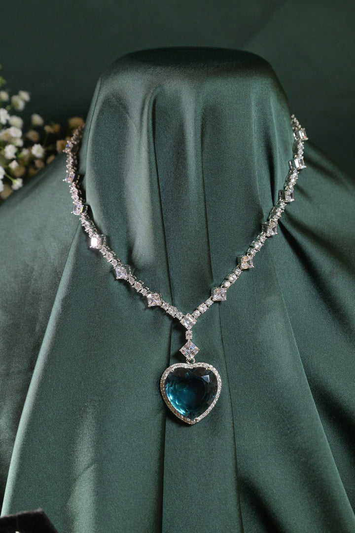 Valentine's Romantic Heart Cocktail Necklace