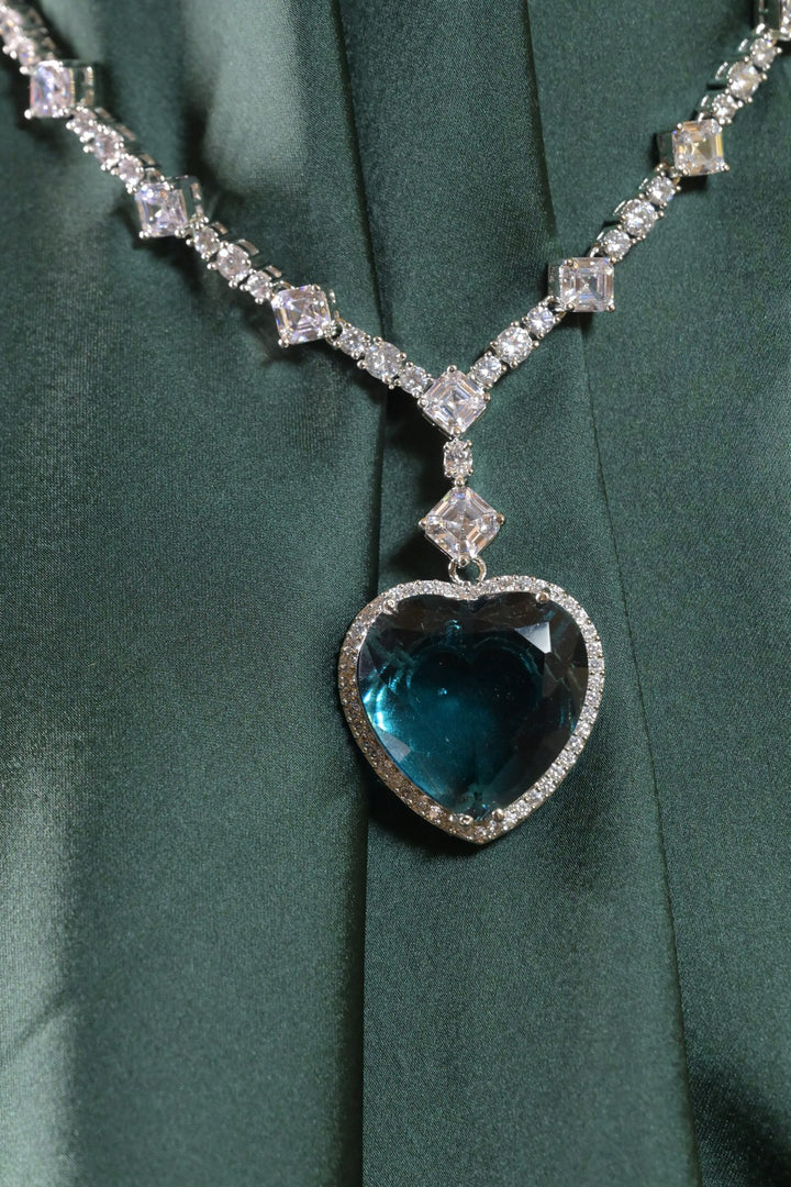 Valentine's Romantic Heart Cocktail Necklace