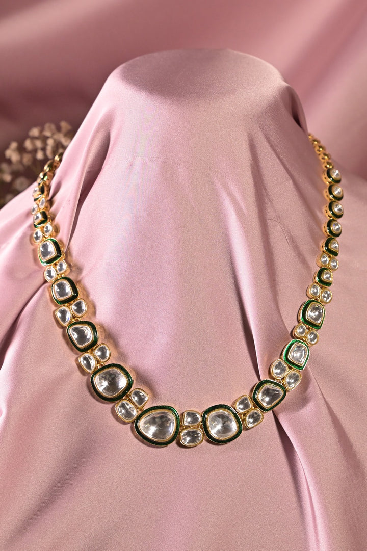 Rajkumari Sita Polki Long Necklace