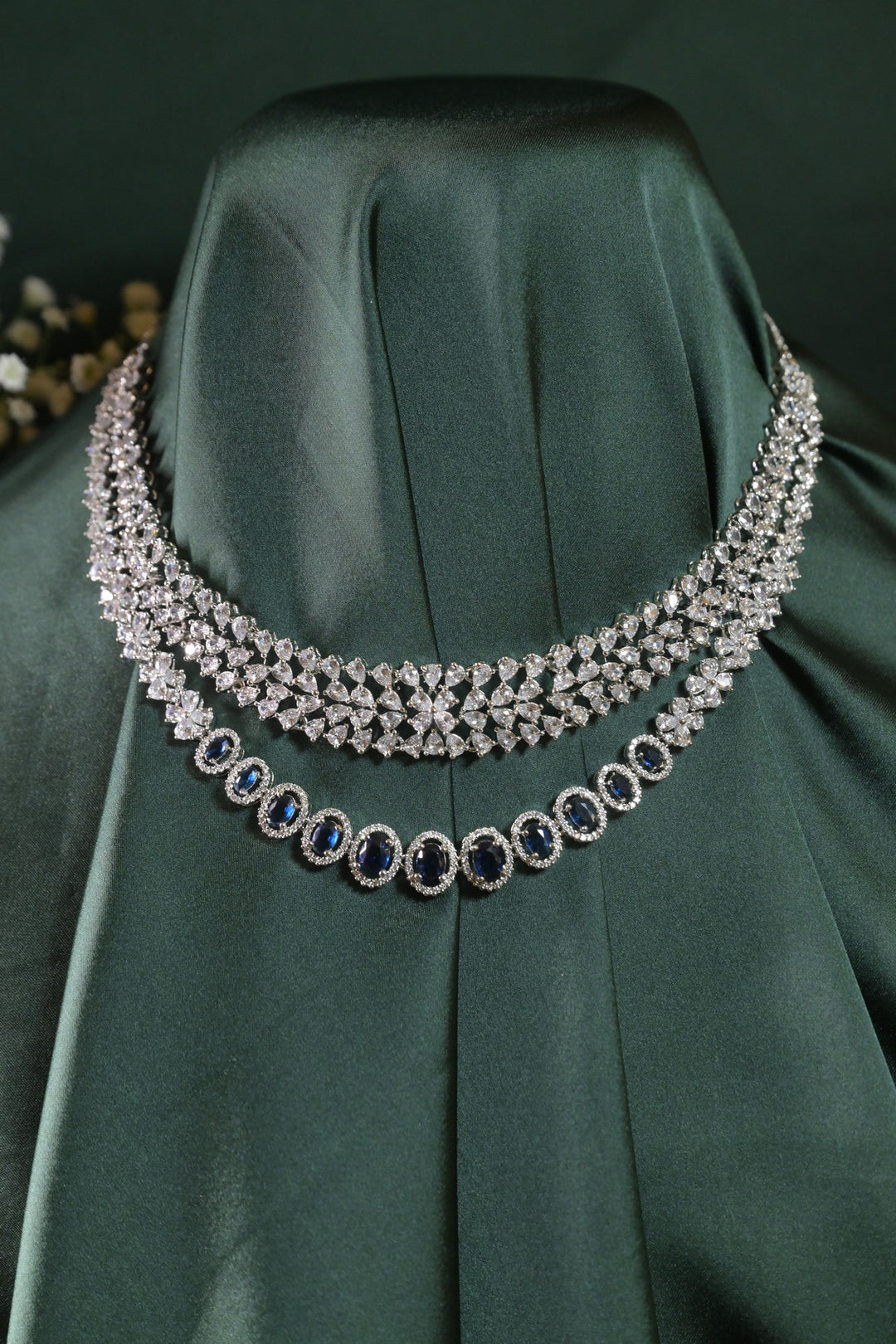 Advika Bohemian Layered Cocktail Diamond Necklace