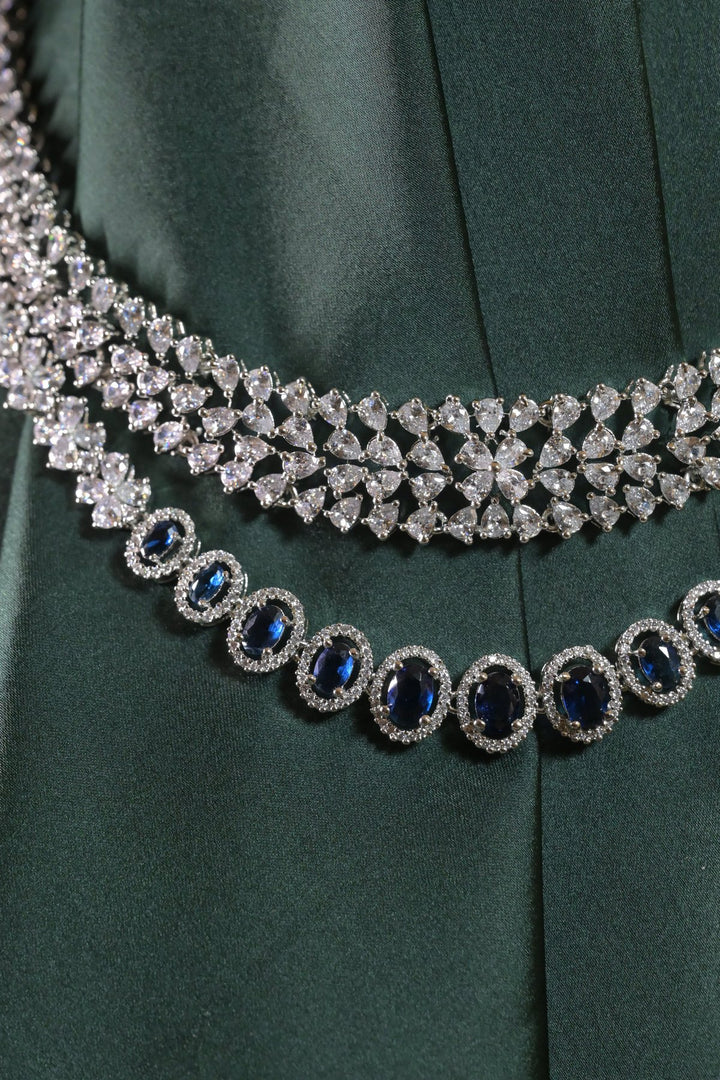 Advika Bohemian Layered Cocktail Diamond Necklace