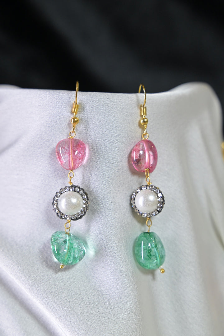 Rajasthani Fusion Multicolored Beaded Necklace