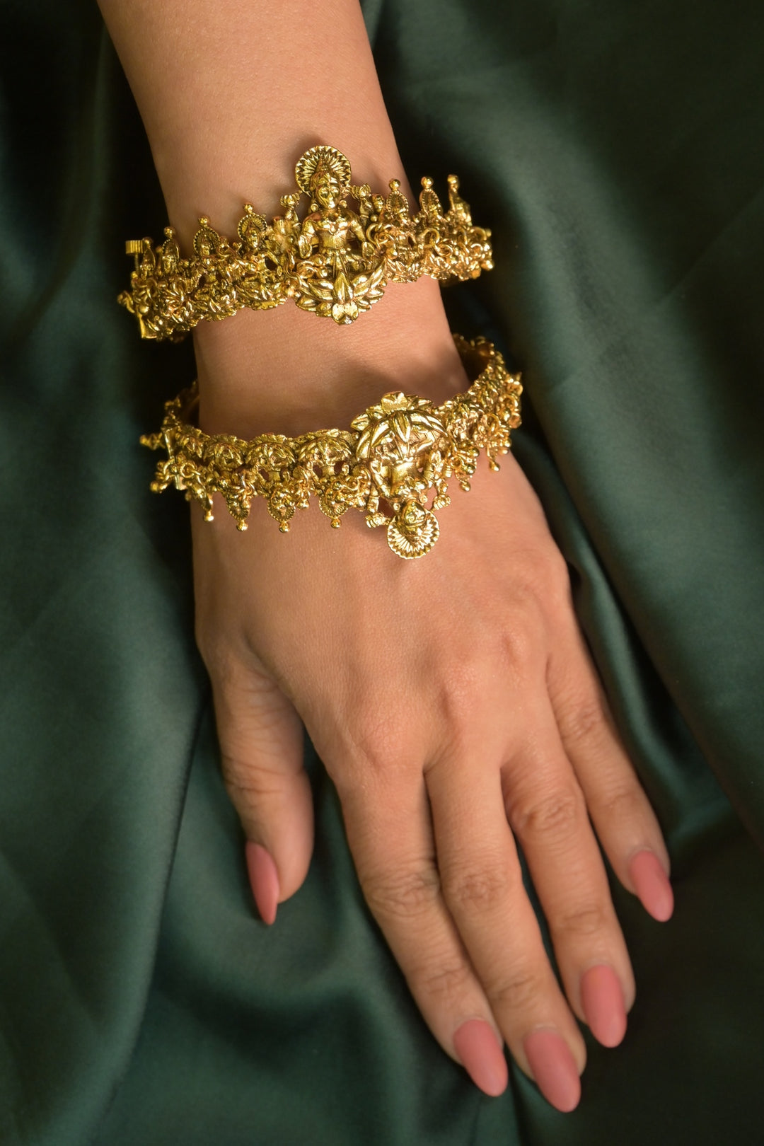 Vinayaka Golden Temple Bangle