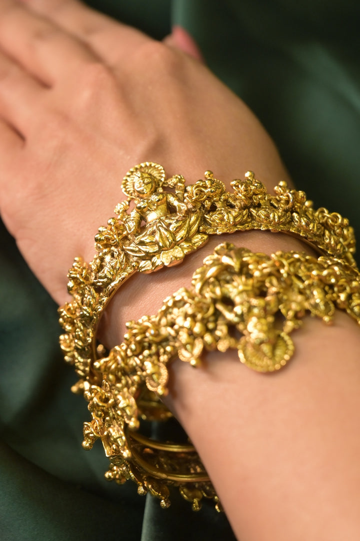 Vinayaka Golden Temple Bangle