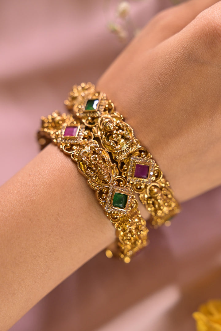 Lakshmi Golden Temple Bangle