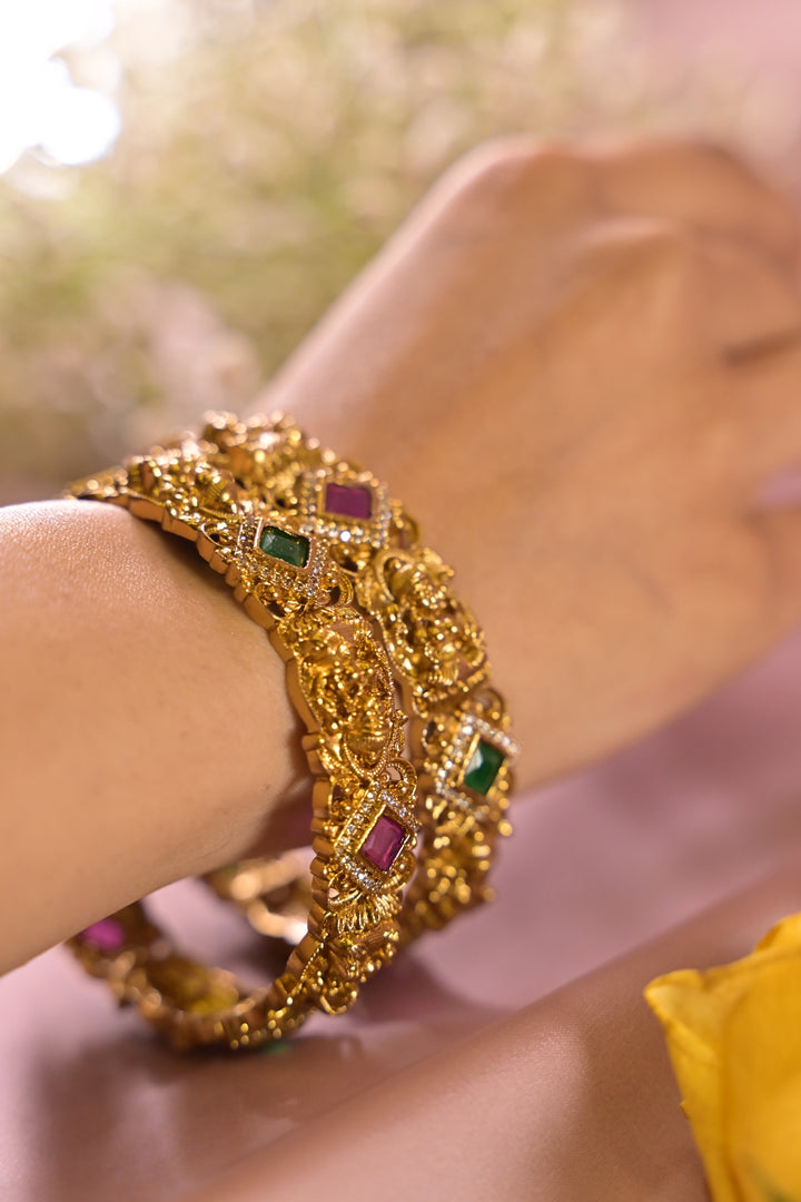 Lakshmi Golden Temple Bangle