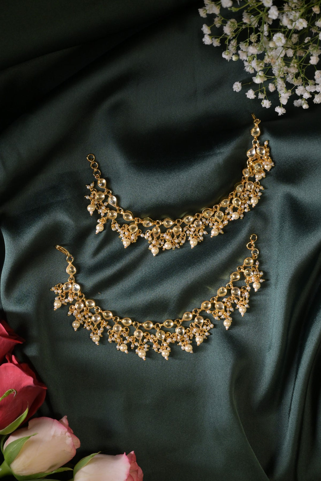 Noor Traditional Kundan Drops Kaansahara