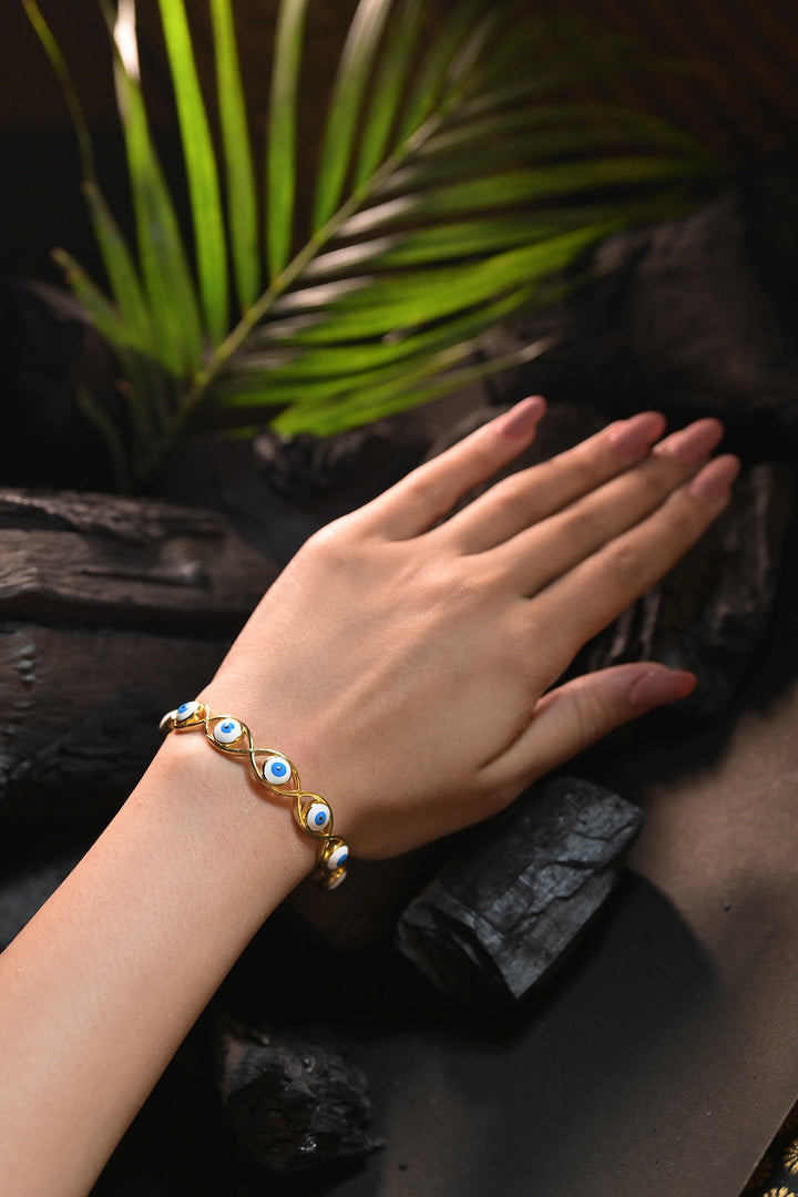 Mystic Eye Gemstone Bracelet