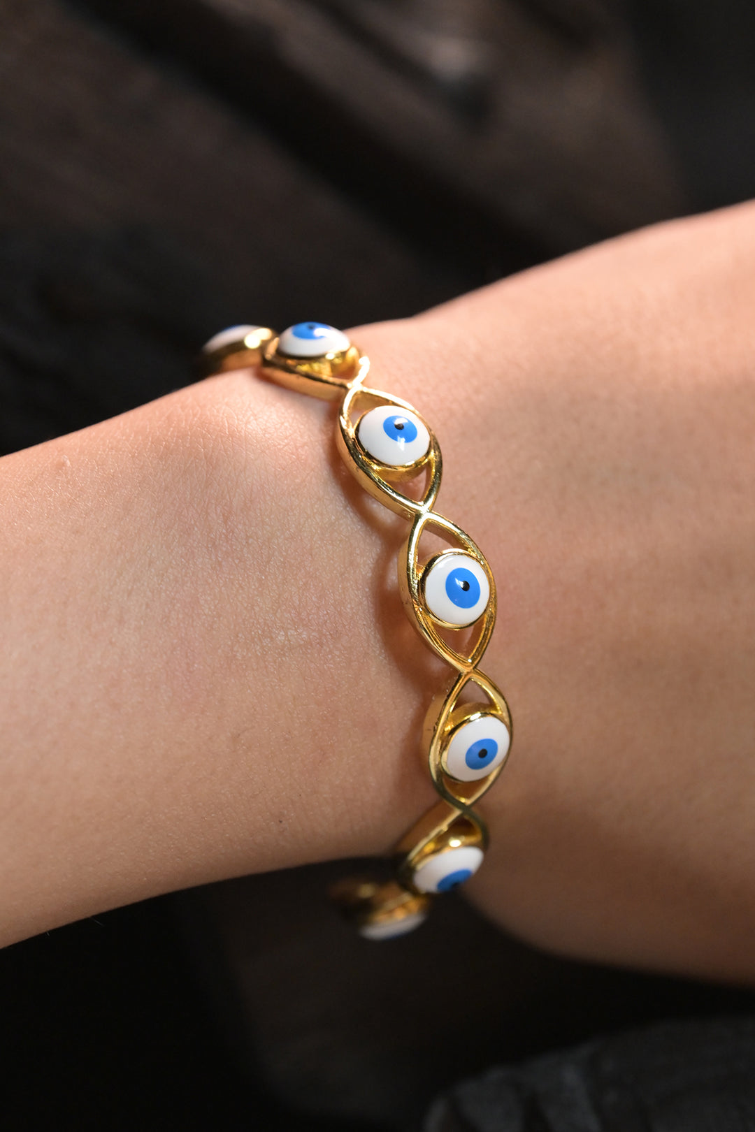 Mystic Eye Gemstone Bracelet