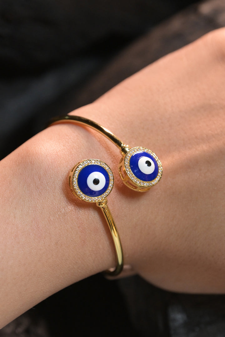 Radha Sundari Mystic Eye Cuff Bracelet