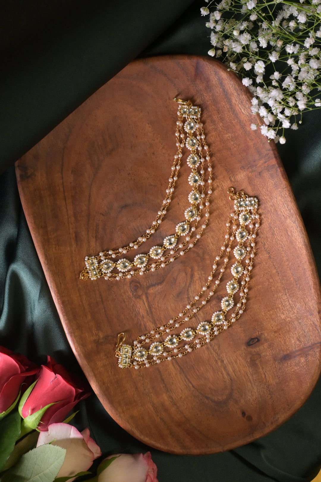 Pushpvatika Multi-layered Golden Kaansahara