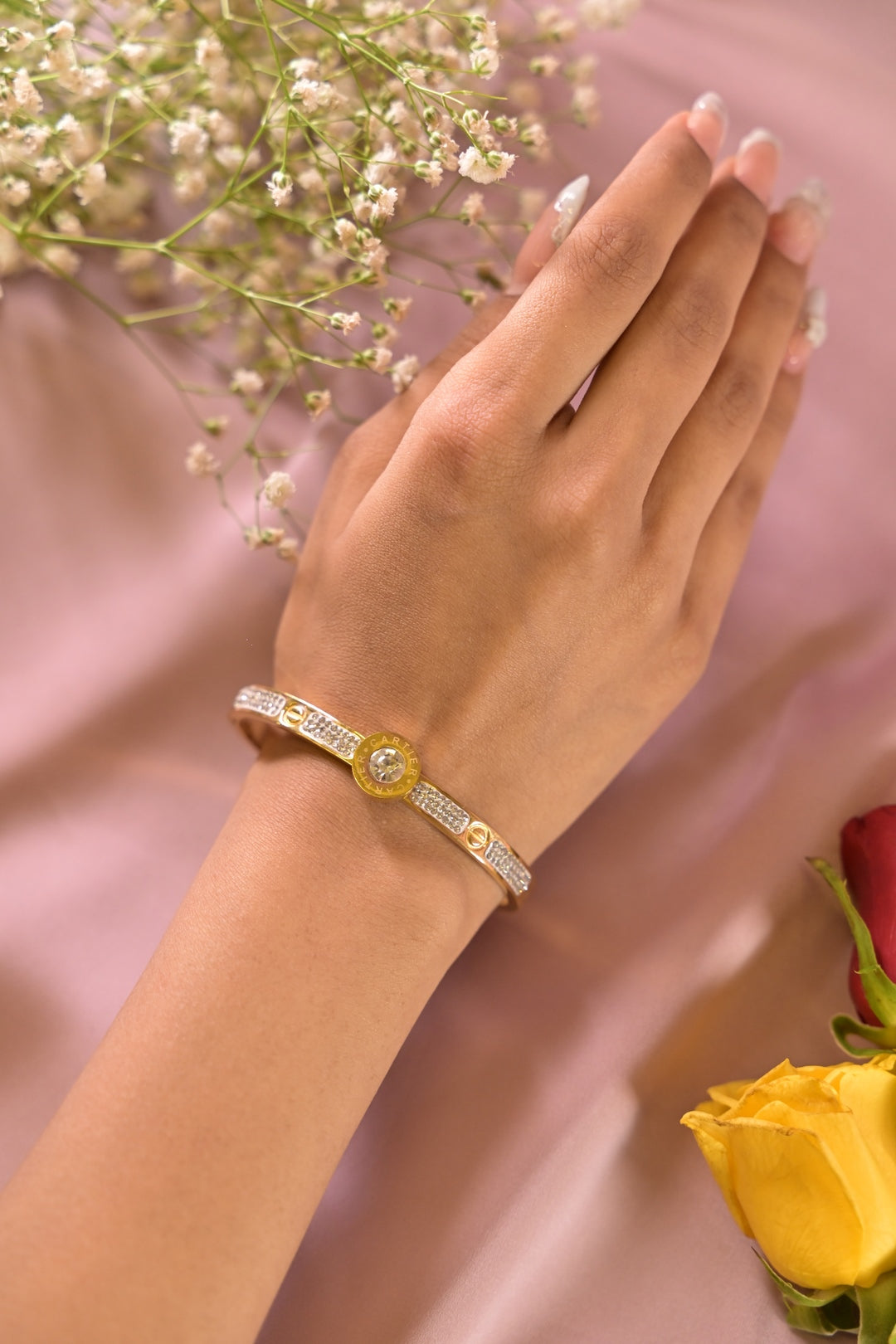 Madrid Sun Golden Fashion Bracelet