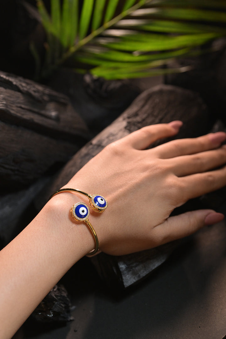 Radha Sundari Mystic Eye Cuff Bracelet