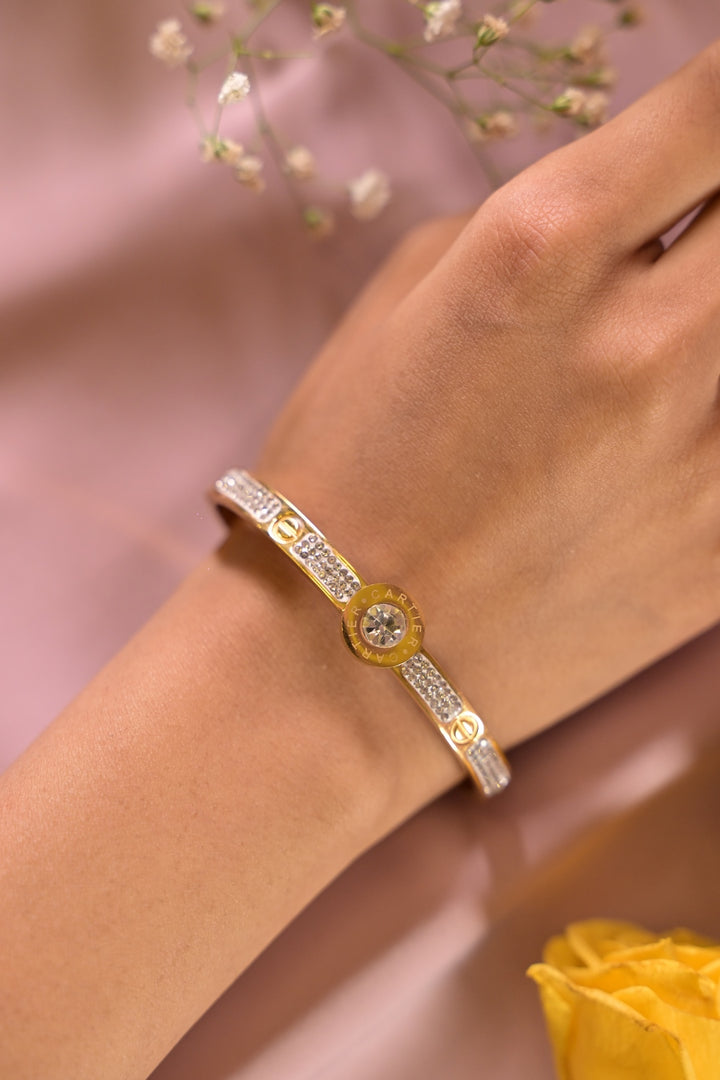 Madrid Sun Golden Fashion Bracelet
