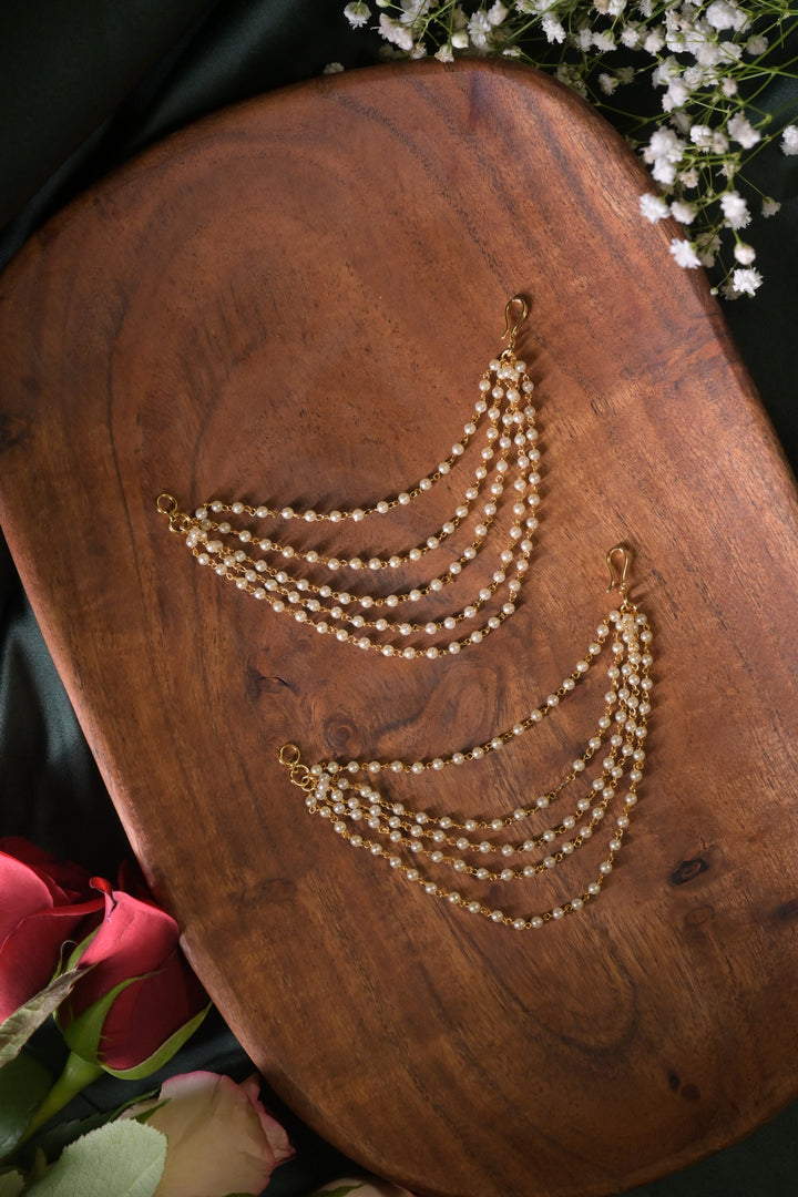 Meera Pearl Multi-layered Drop Kaansahara