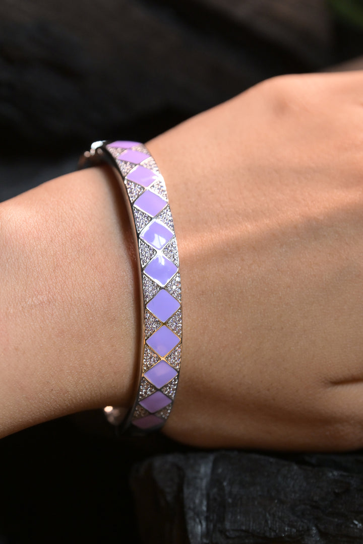 Vogue Trendy Purple Openable Bracelet