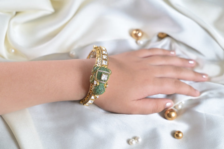 Gajah Rajasthani Pancheli Mehndi Bracelet