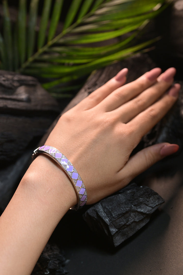 Vogue Trendy Purple Openable Bracelet