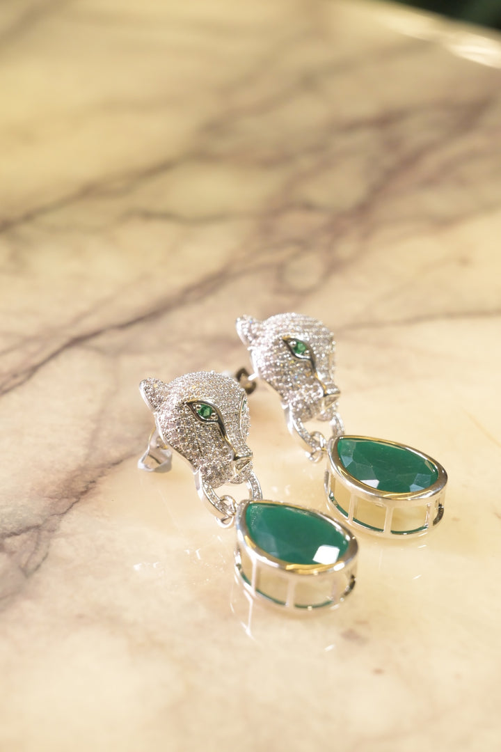 Baghira Stone Drop Earrings