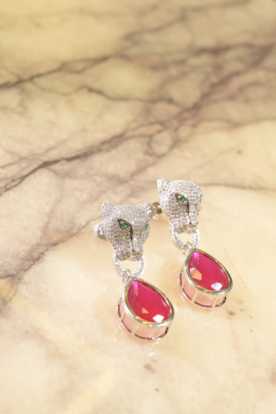 Baghira Stone Drop Earrings