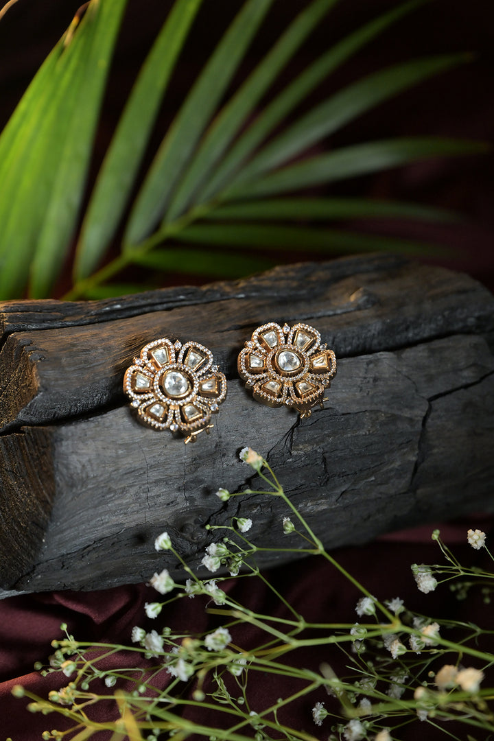 Shri Polki Stud Earrings