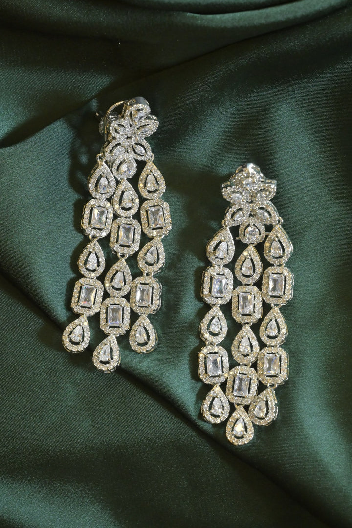 Diamond Cocktail Earrings