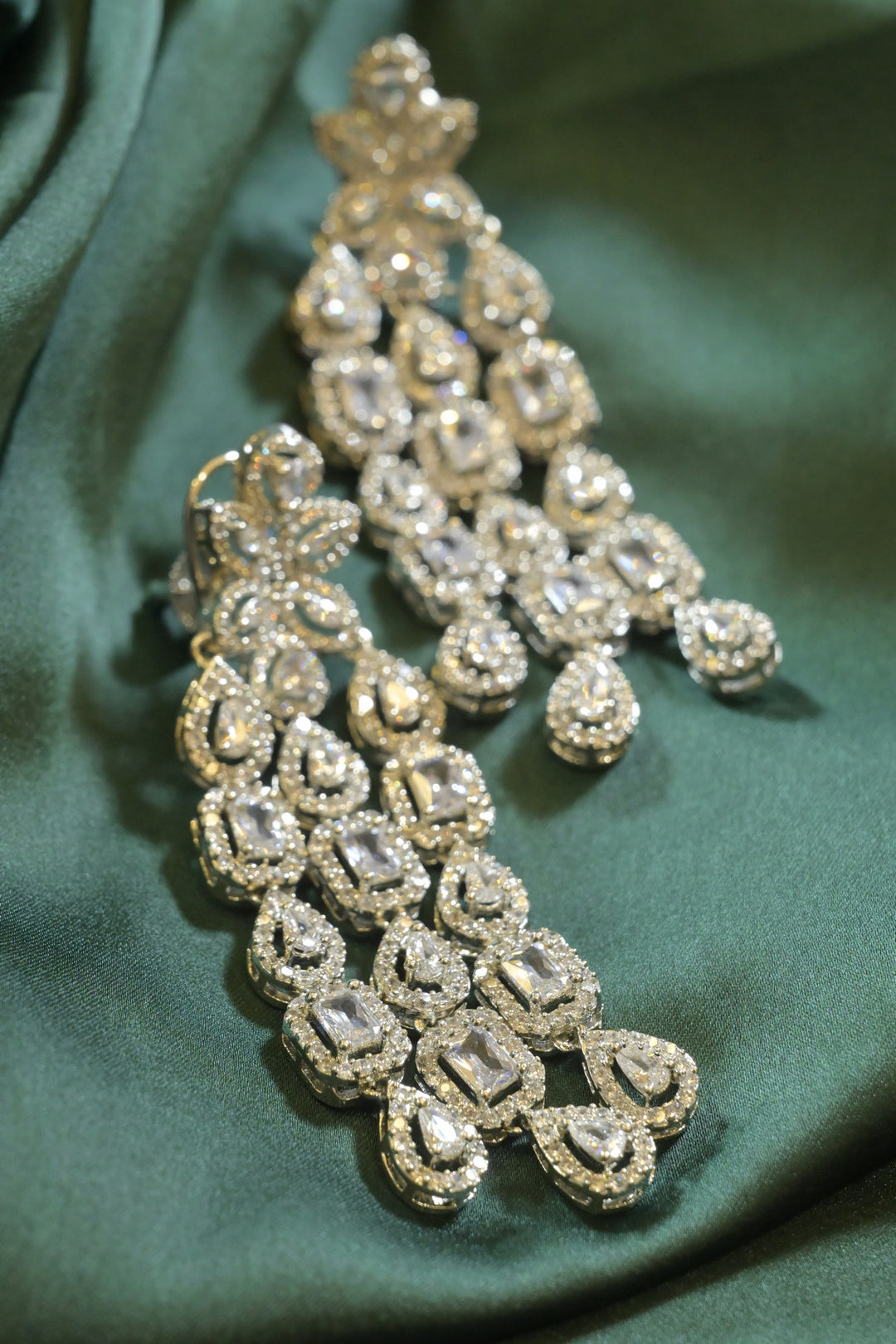 Diamond Cocktail Earrings