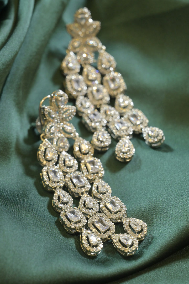 Diamond Cocktail Earrings