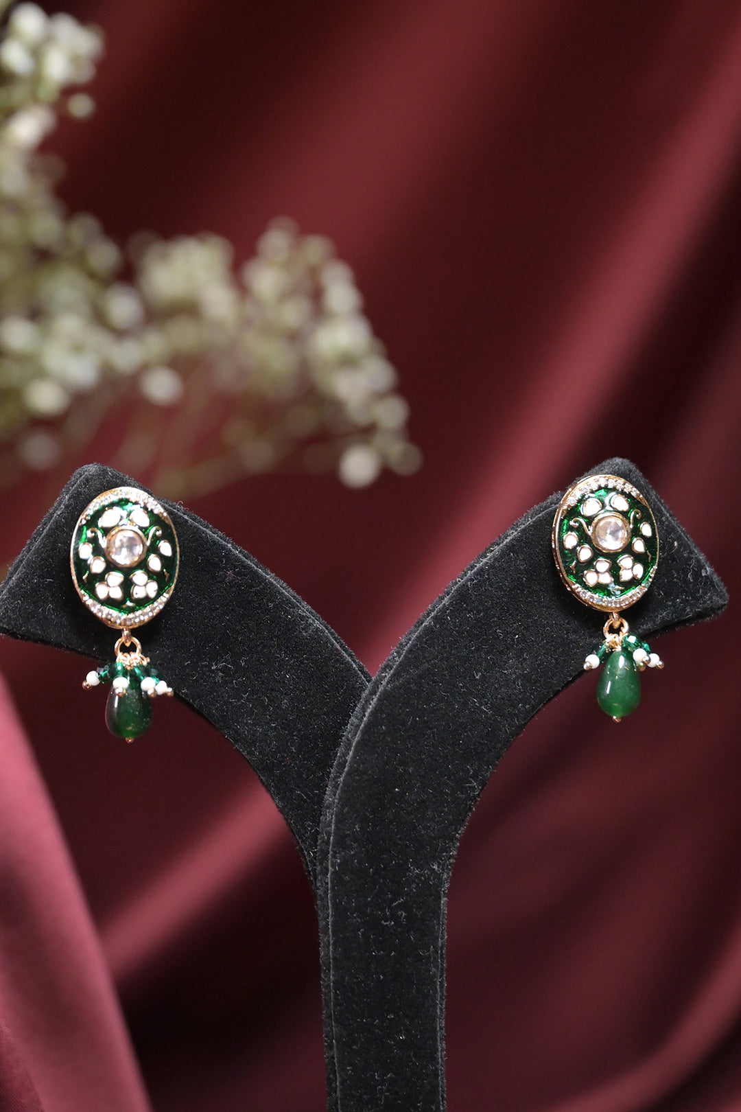 Meenakari Rajasthani Hasli Chokar Necklace