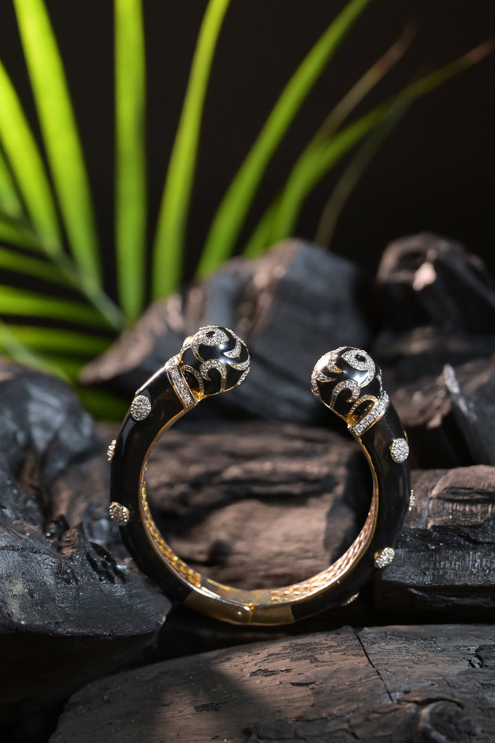 Saturn Open CZ Diamond Party Bracelet