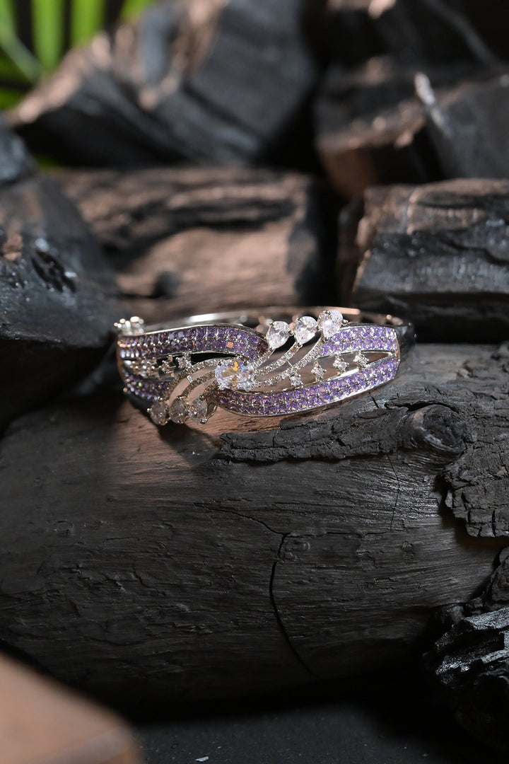 Ivory CZ Diamond Gemstone Bracelet