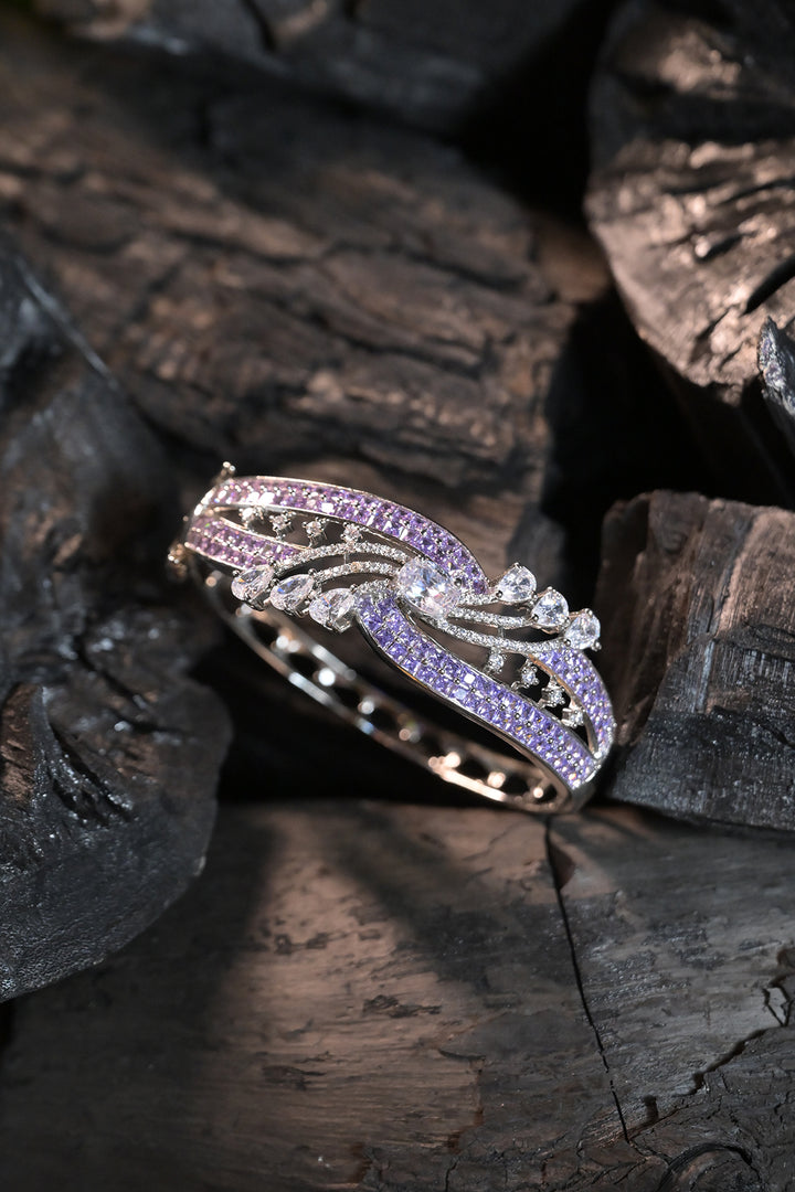 Ivory CZ Diamond Gemstone Bracelet