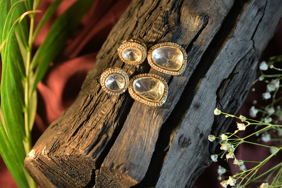 Madhumati Polki Earrings