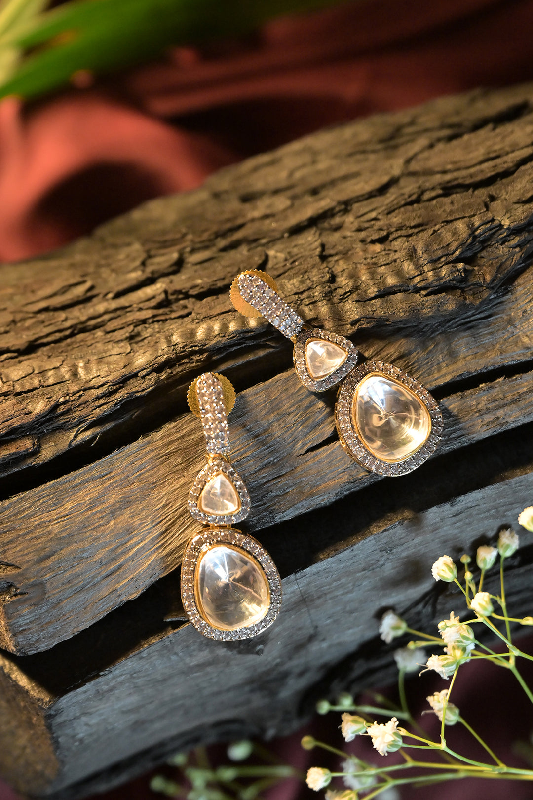 Nitya Polki Earrings