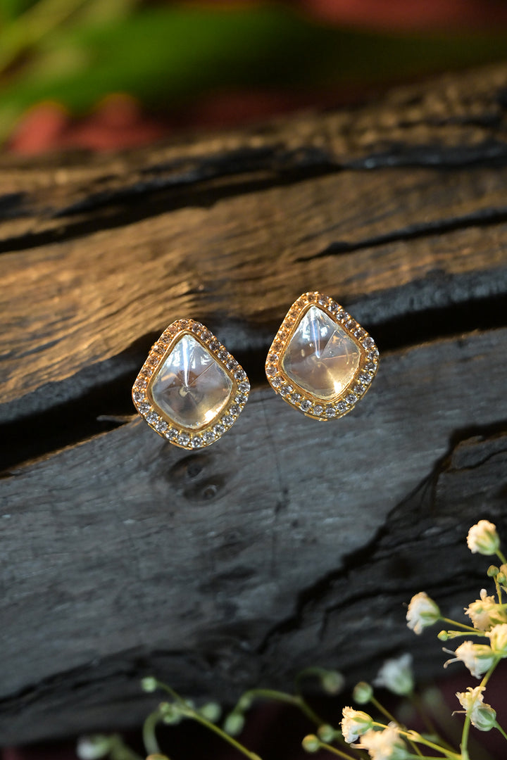 Niya Polki Stud Earrings