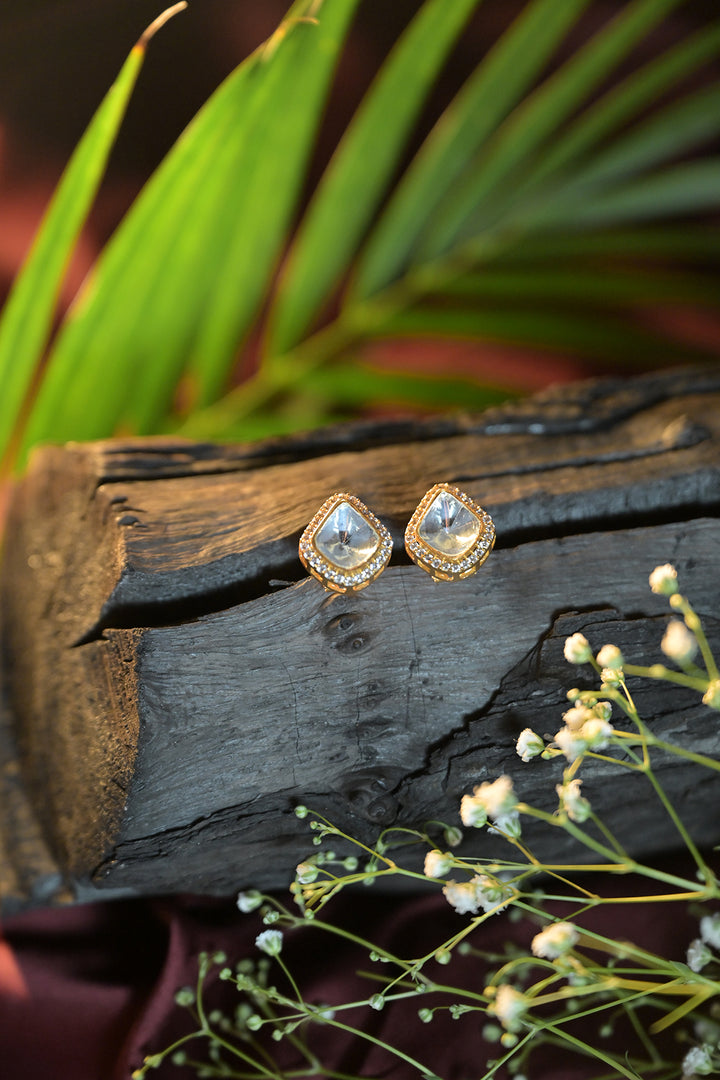 Niya Polki Stud Earrings