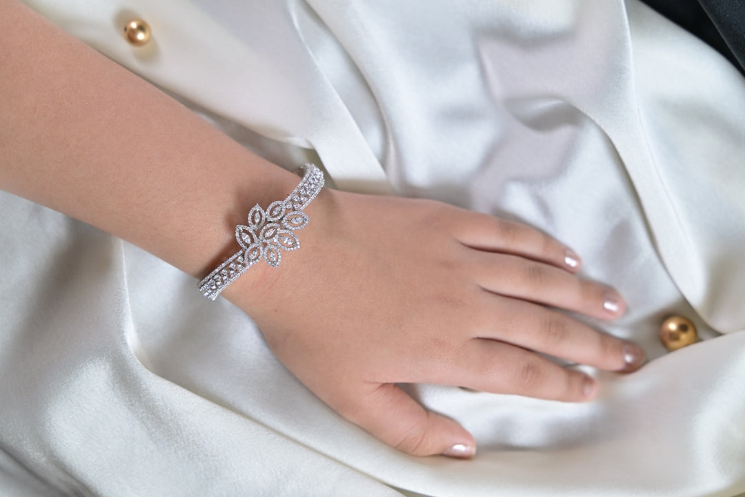 Bubbly Flower AD Birthday Bracelet