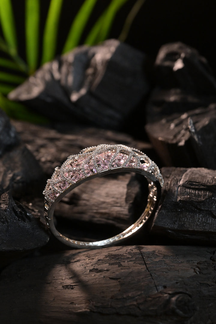 Mithila CZ Diamond Gemstone Cocktail Bracelet